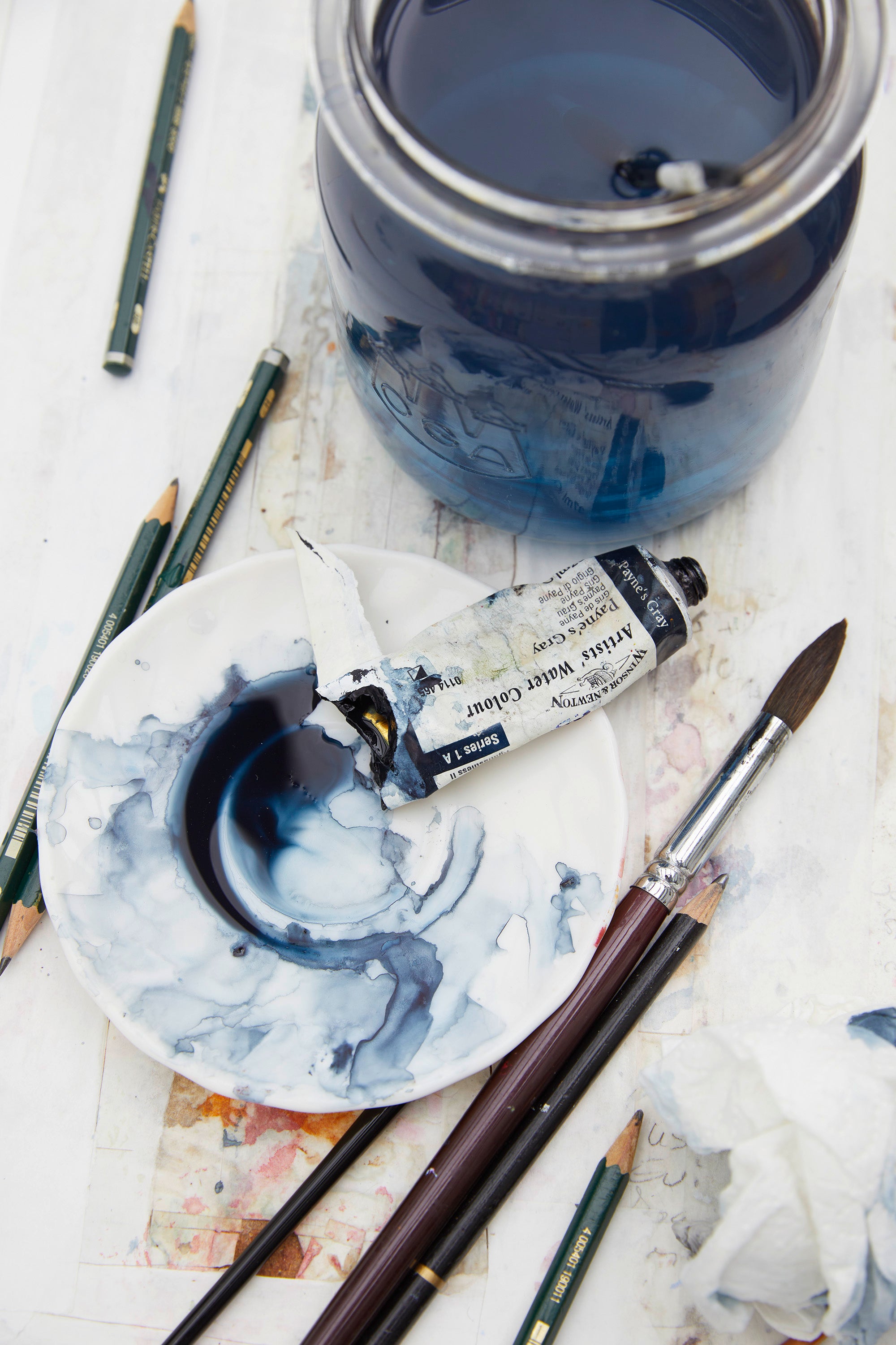 Bettwäsche Design Farbauswahl 2000x3000 Pinsel Farbe