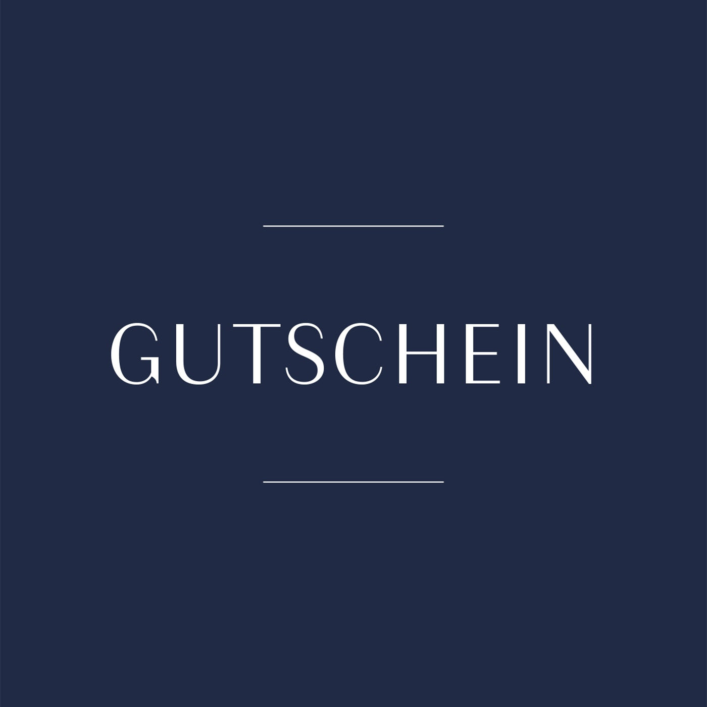 elegante Gutschein Blauer Hintergrund