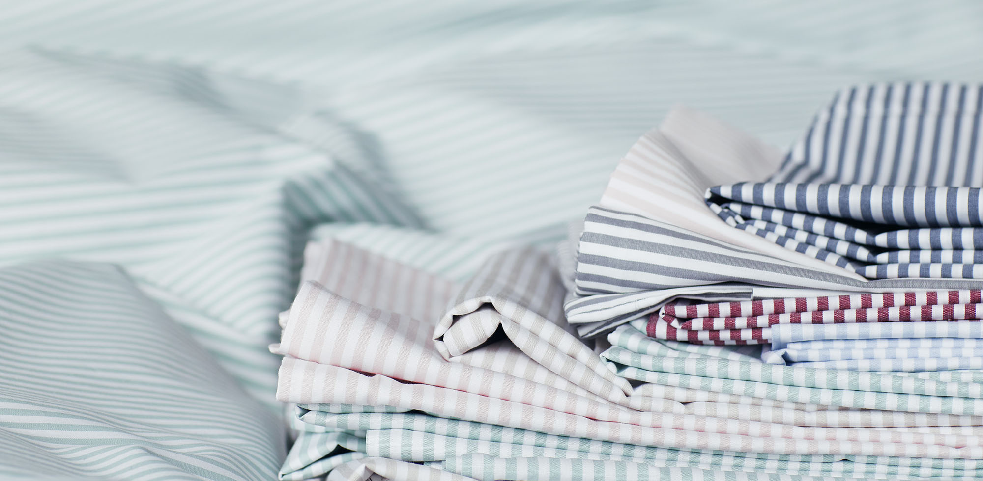 Perkal Baumwolle Bettwäsche Linea Farbenmix