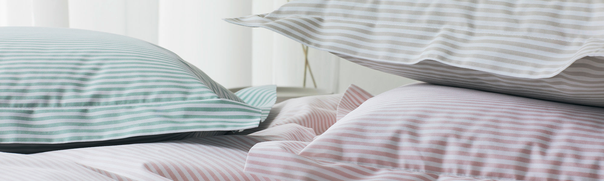 Perkal Bettwäsche Baumwolle Kissen