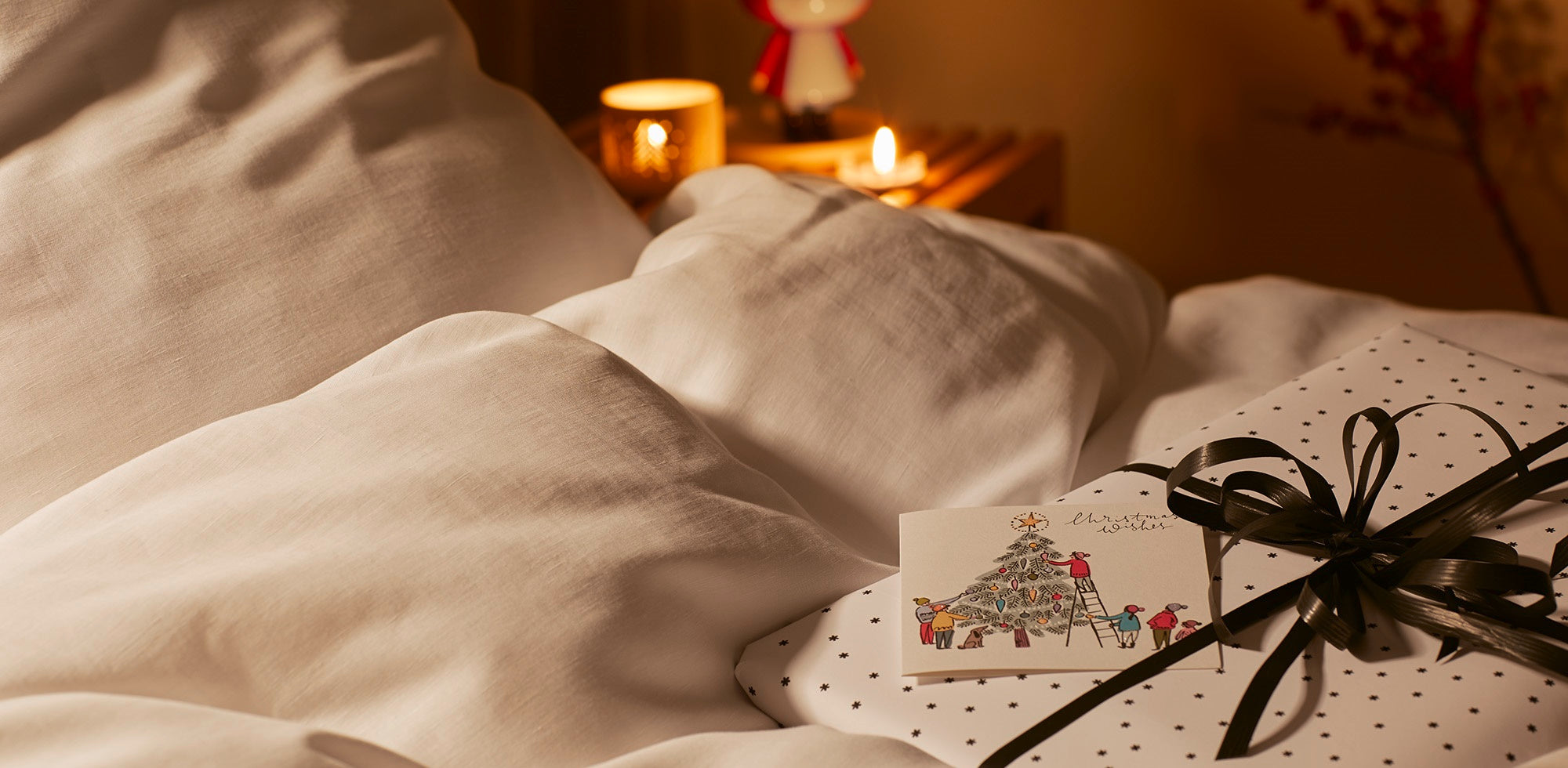 Halbleinen Bettwäsche Breezee Weihnachten Blogbeitrag Dezember 2020