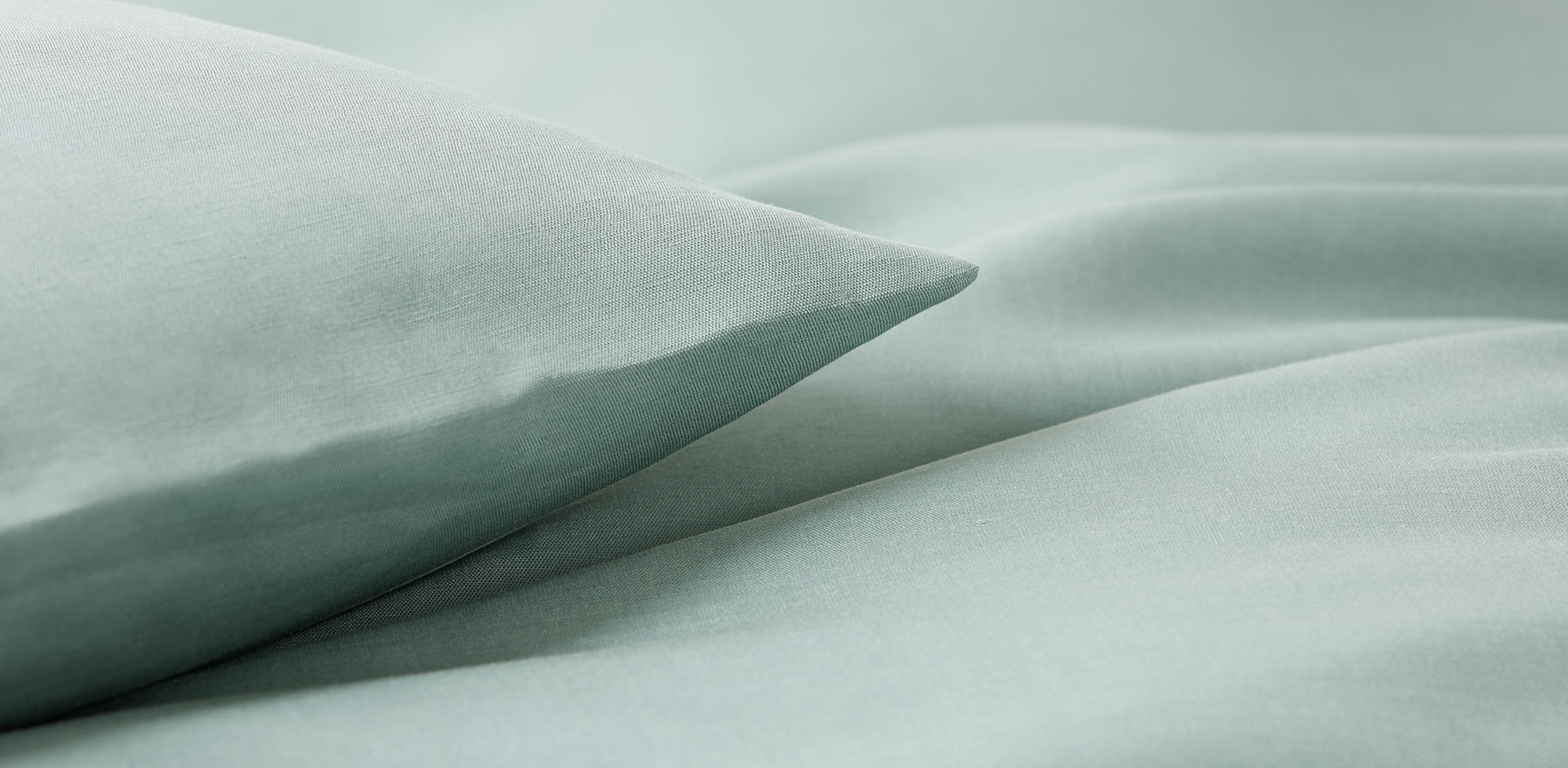 Bettwäsche Breeze Halbleinen Grün