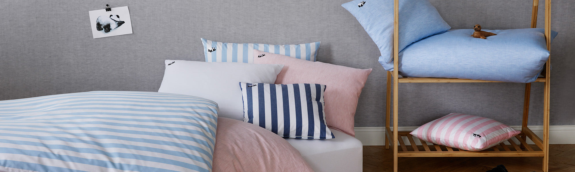 Kinderbettwäsche aus Perkal Baumwolle