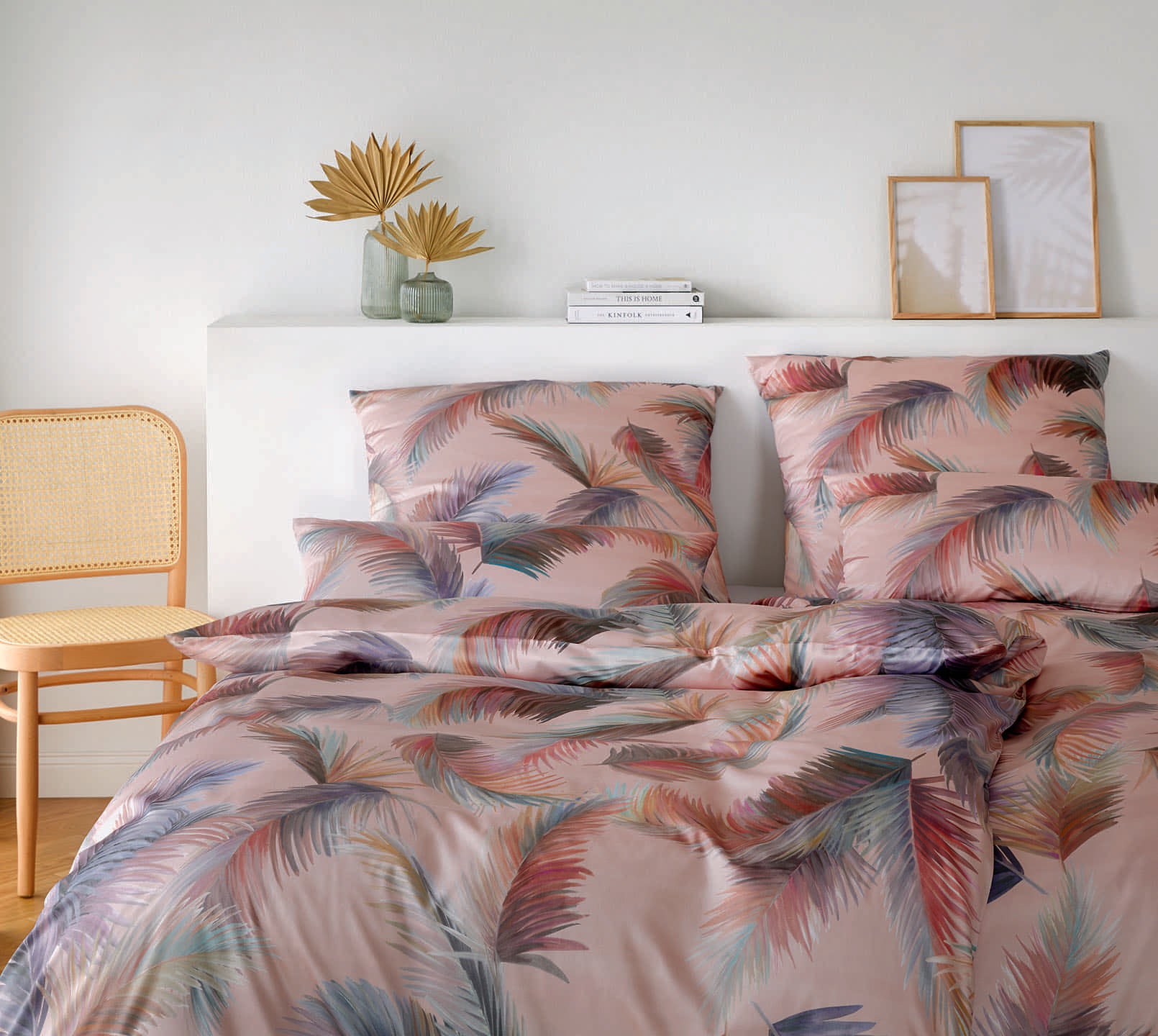 Bambus Satin Bettwäsche Copacabana in Rose Schlafzimmer #farbe_Copacabana Pastell