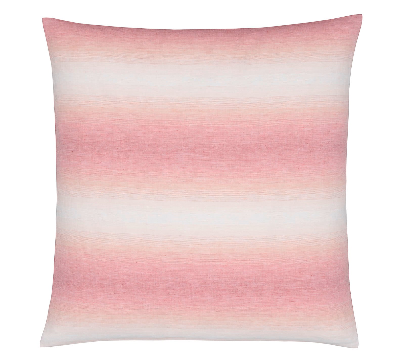 Halbleinen Bettwäsche Layer in Wassermelone Farbverlauf Streifen Kissen #farbe_Layer Wassermelone