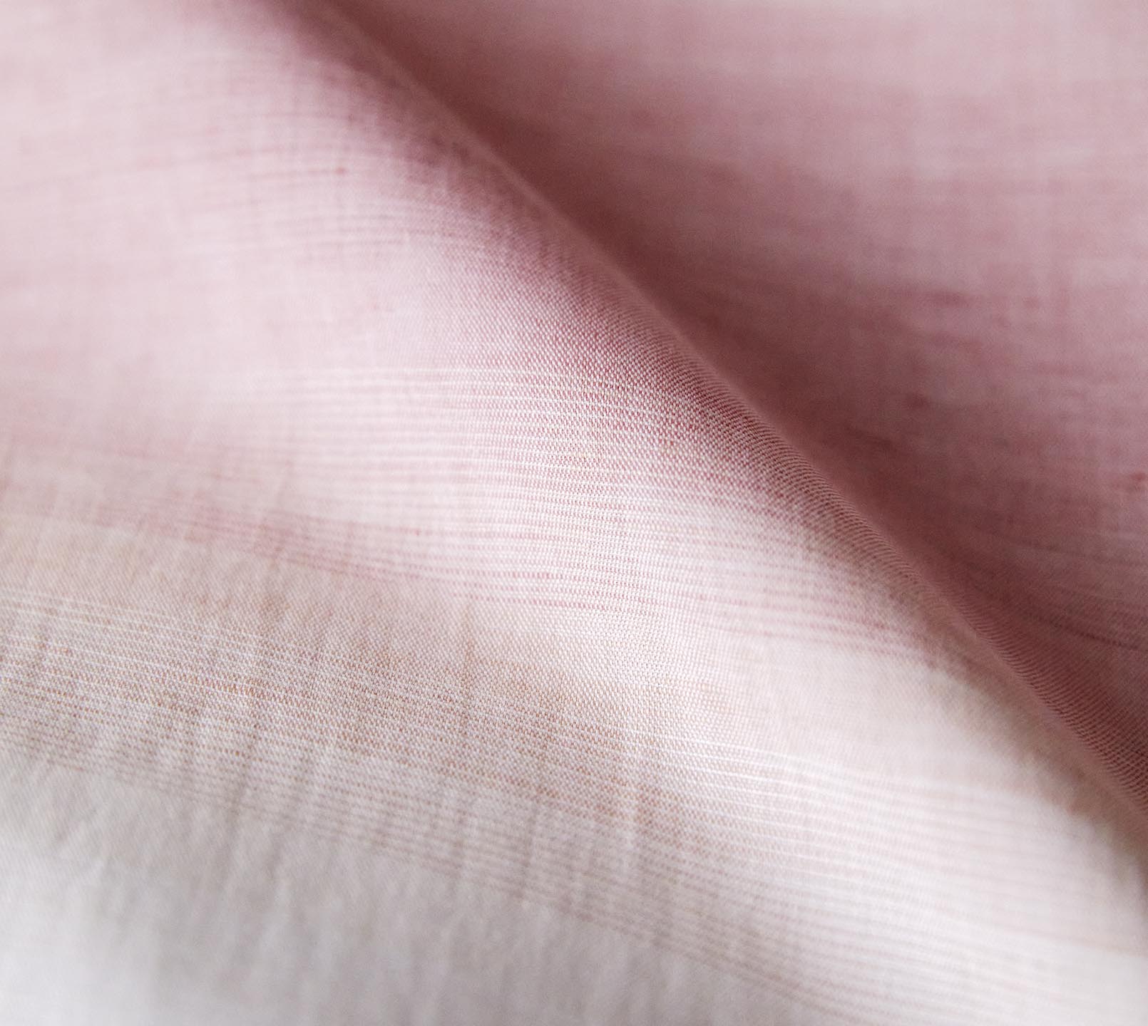 Halbleinen Bettwäsche Layer in Wassermelone Farbverlauf Streifen Material #farbe_Layer Wassermelone