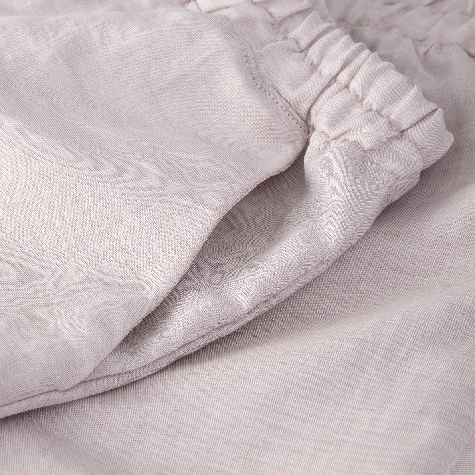 Halbleinen Homewear Pant Long in Rose Detail #farbe_Pant Long Rose