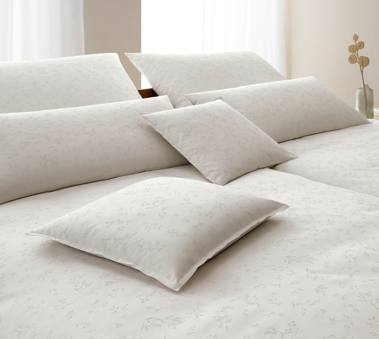 Jacquard Bettwäsche Delight in Natur Zweige Freisteller #farbe_Delight Natur