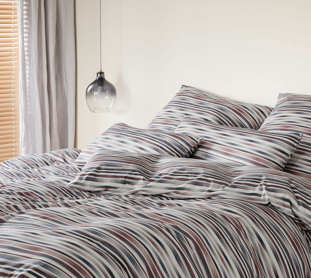 Jersey Bettwäsche Desire in Rot-Blau Material Schlafzimmer #farbe_Desire Rot-Blau