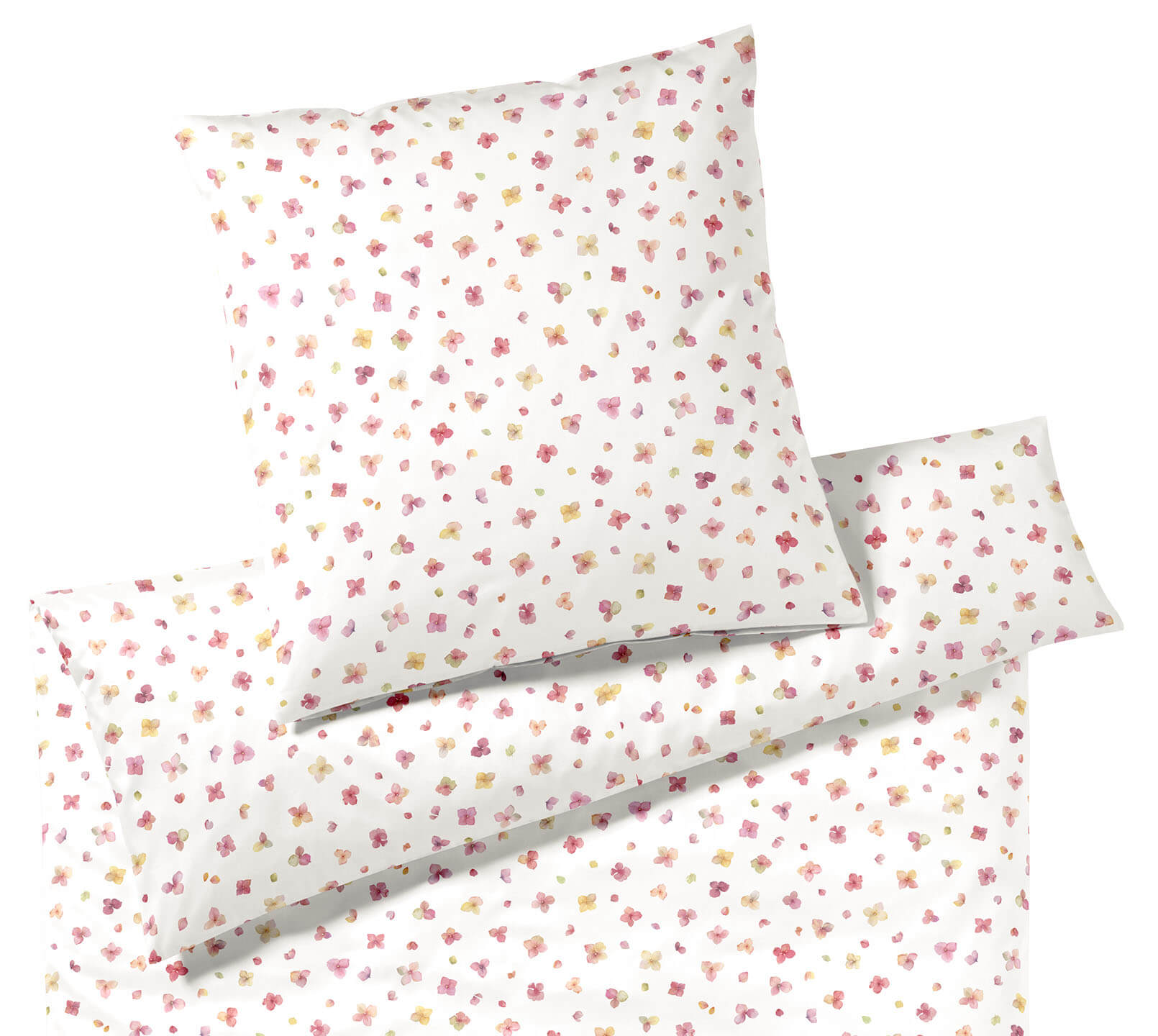 Jersey Bettwäsche Petals in Rosarot Blüten Freisteller #farbe_Petals Rosarot