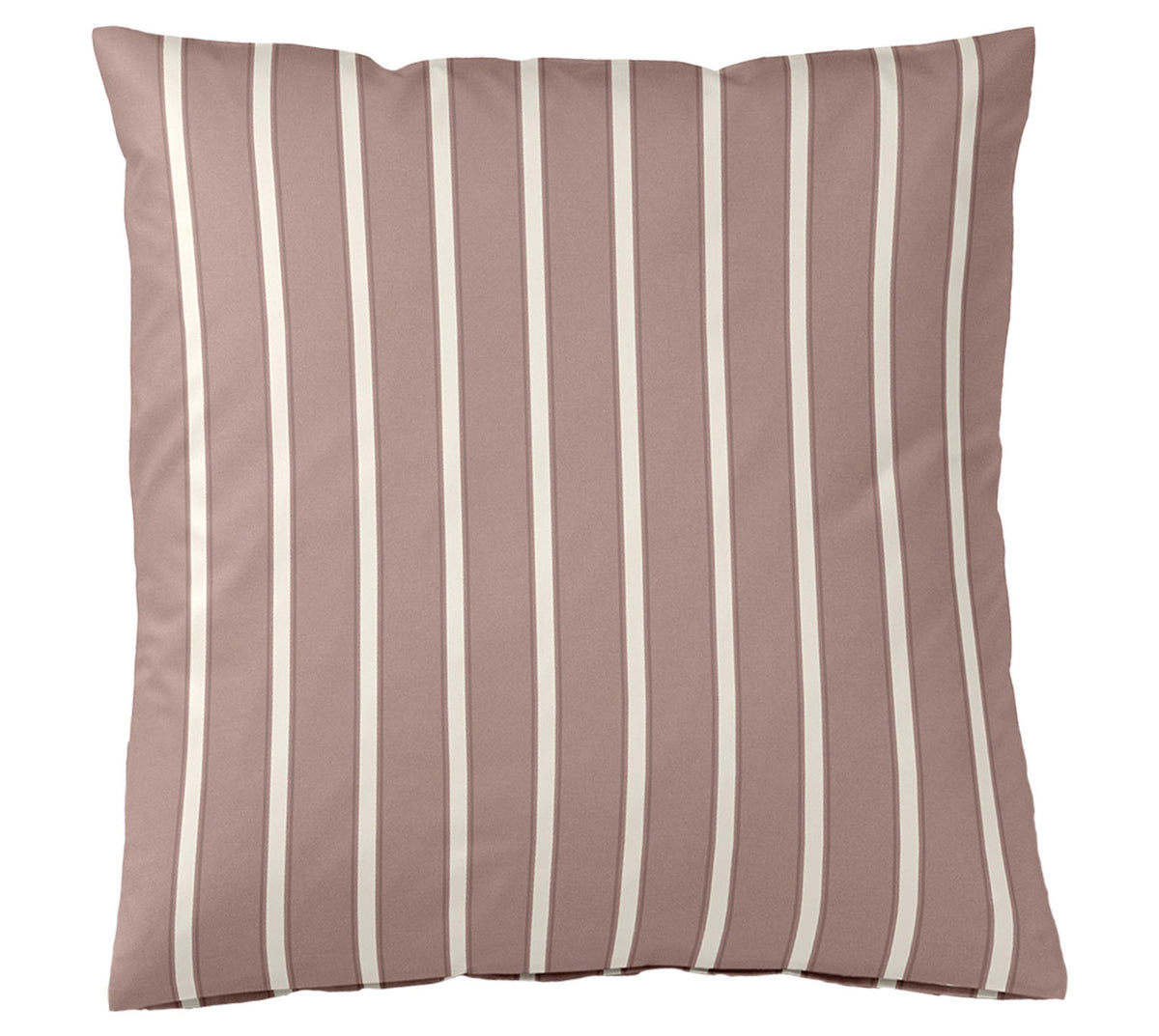 Jersey Bettwäsche Refrain Jersey in Mauve Freisteller Kissen #farbe_Mauve