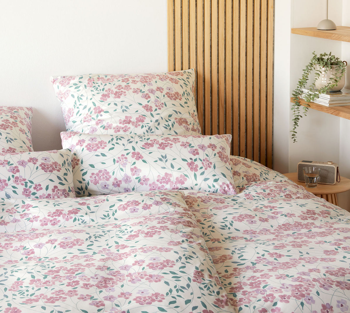 Jersey Bettwaesche Sleeping Beauty in Rose Schlafzimmer #farbe_Rose