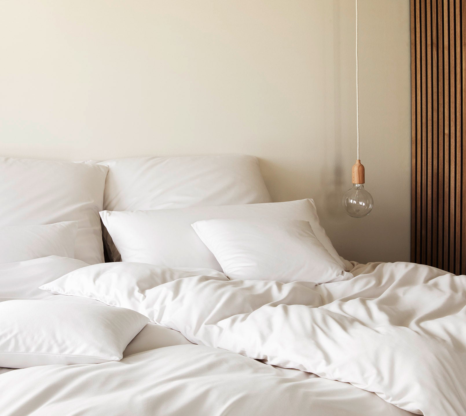 Jersey Bettwäsche Solid Jersey in Offwhite Uni Schlafzimmer #farbe_Solid Jersey Offwhite