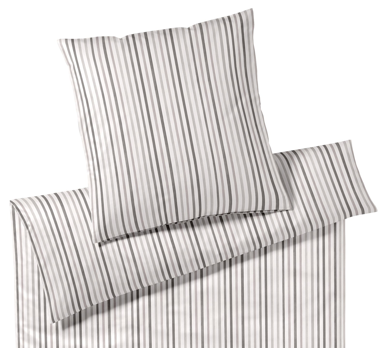 Jersey Bettwäsche Waterstripe in Natur Streifen Freisteller #farbe_Waterstripe Natur