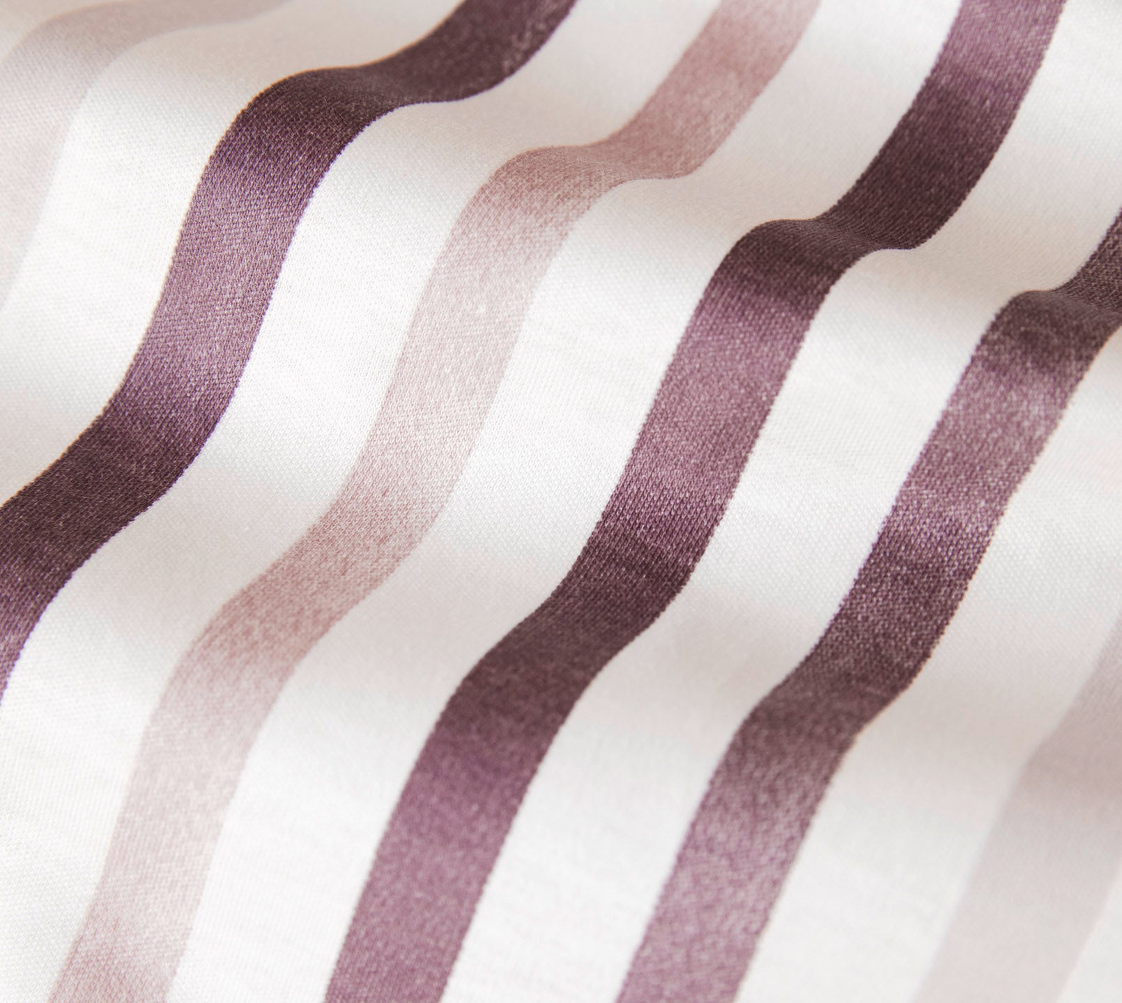 Jersey Bettwäsche Waterstripe in Rouge Streifen Material #farbe_Waterstripe Rouge