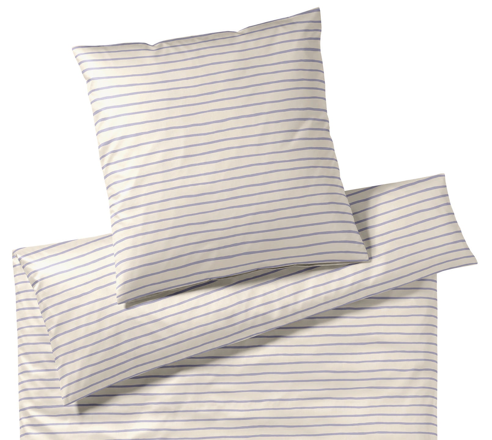 Satin Bettwäsche Lines in Flieder Freisteller #farbe_Lines Flieder