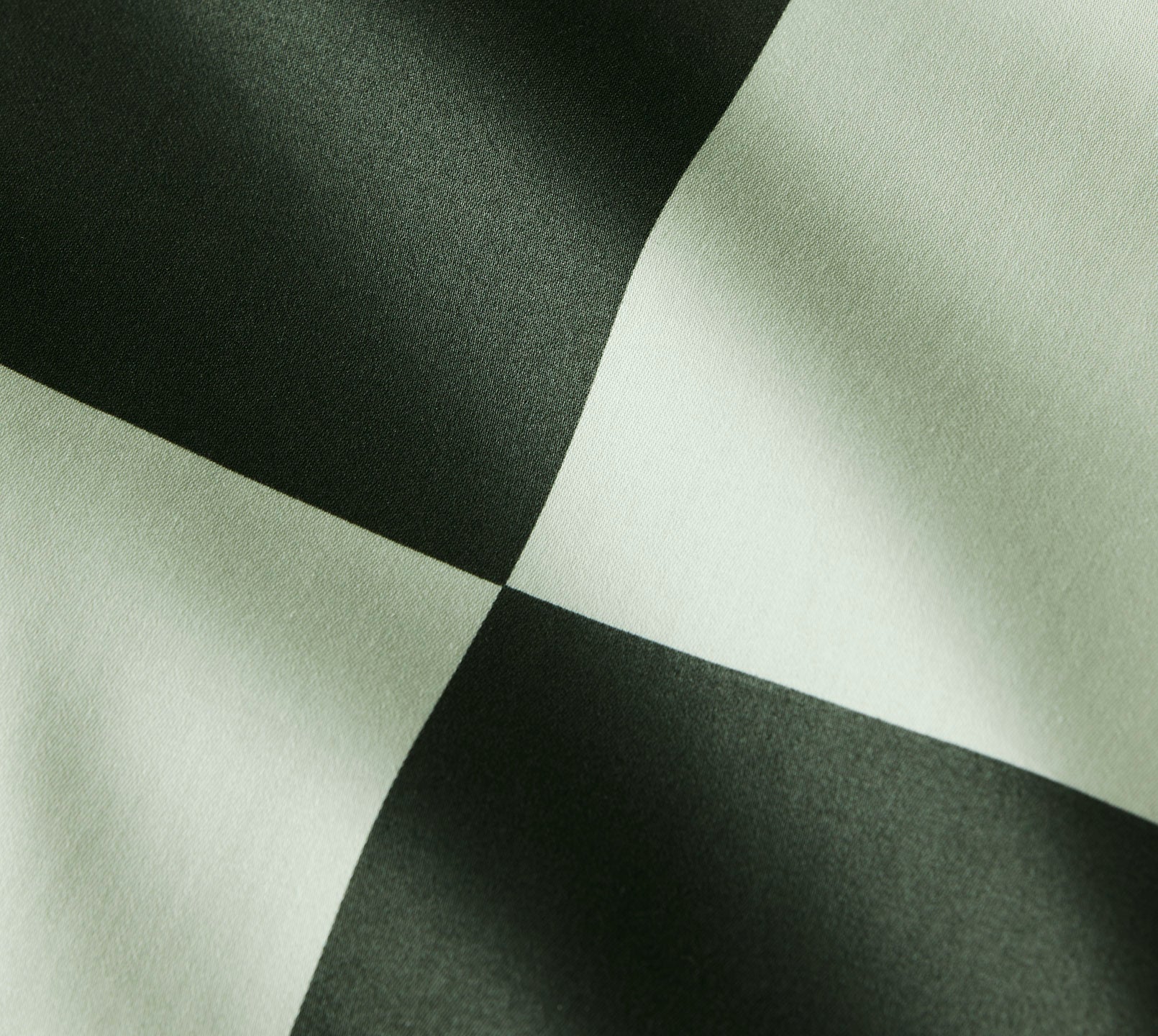 Satin Bettwäsche Plenty in Forest Karo Material #farbe_Plenty Forest