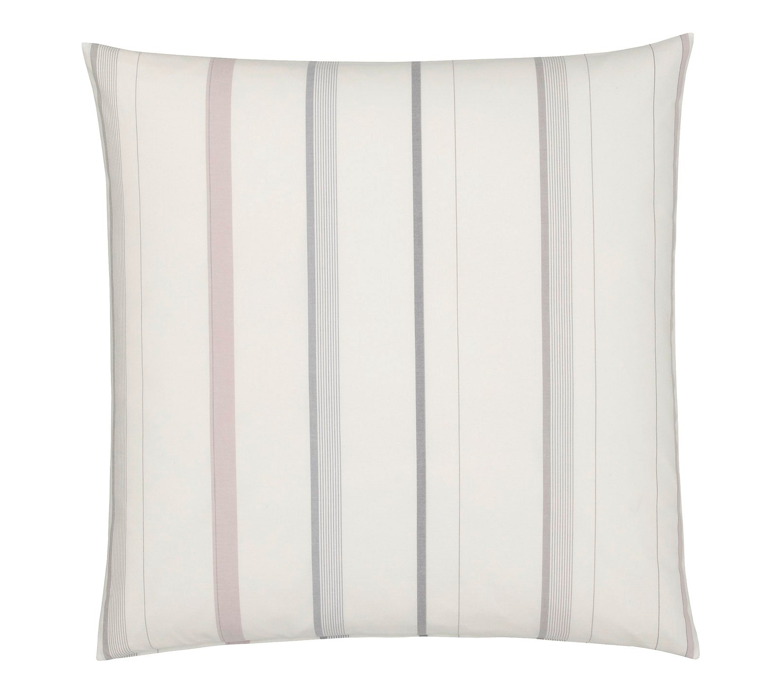 Softflanell Bettwäsche Edinburgh in Creme Streifen Kissen #farbe_Edinburgh Creme
