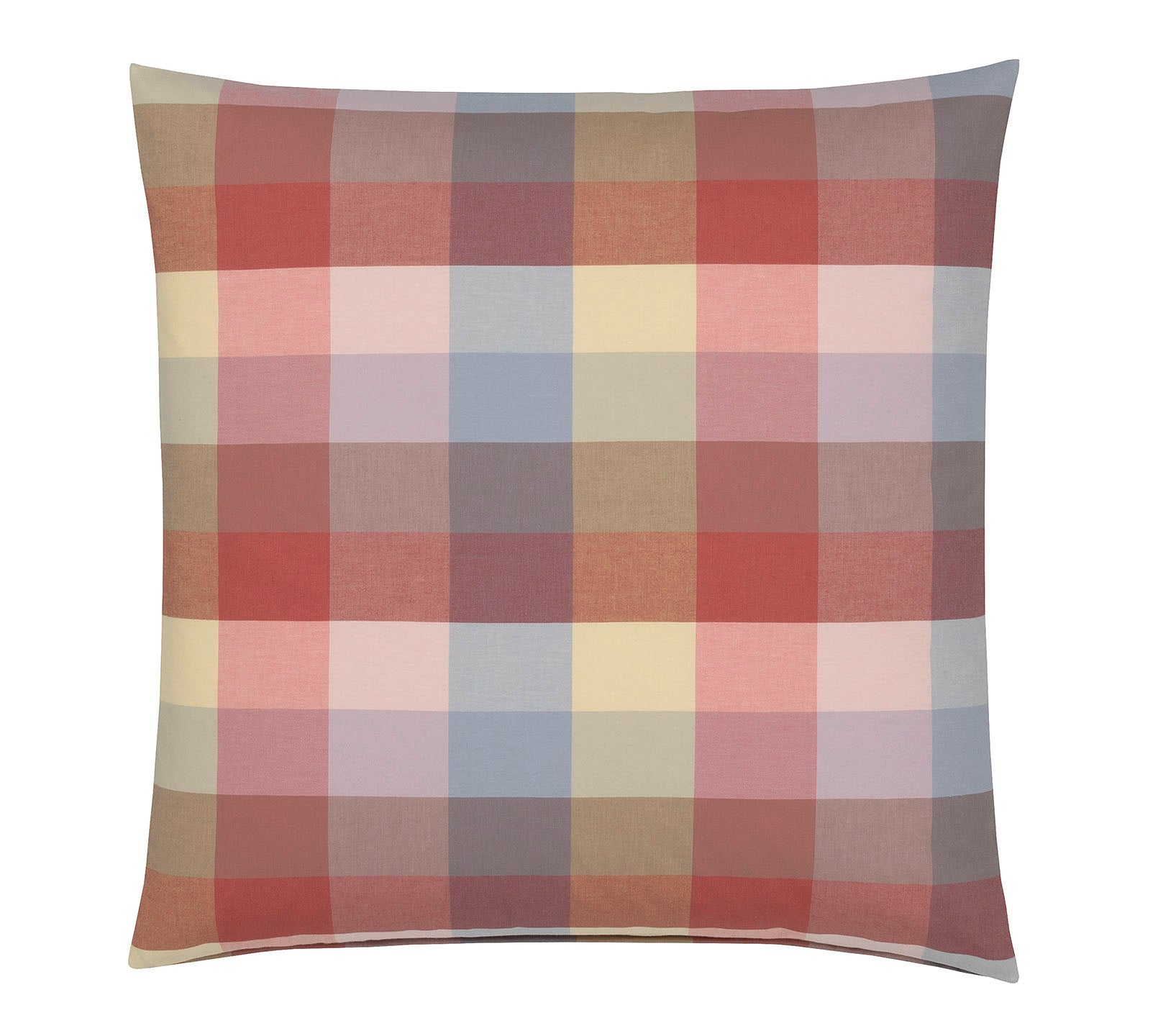 Softflanell Bettwäsche Hamilton in Rouge Karo Kissen #farbe_Hamilton Rouge