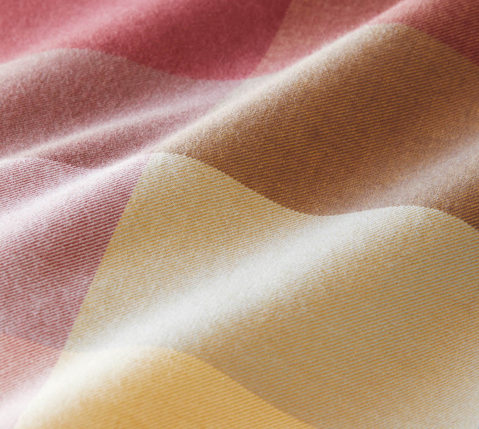 Softflanell Bettwäsche Hamilton in Rouge Karo Material #farbe_Hamilton Rouge