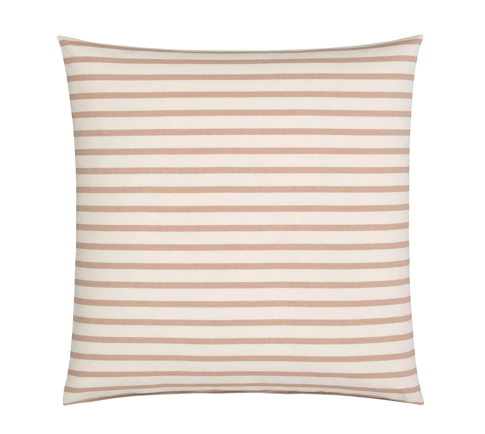 Softflanell Bettwäsche Inverness in Ziegel Streifen Kissen #farbe_Inverness Ziegel