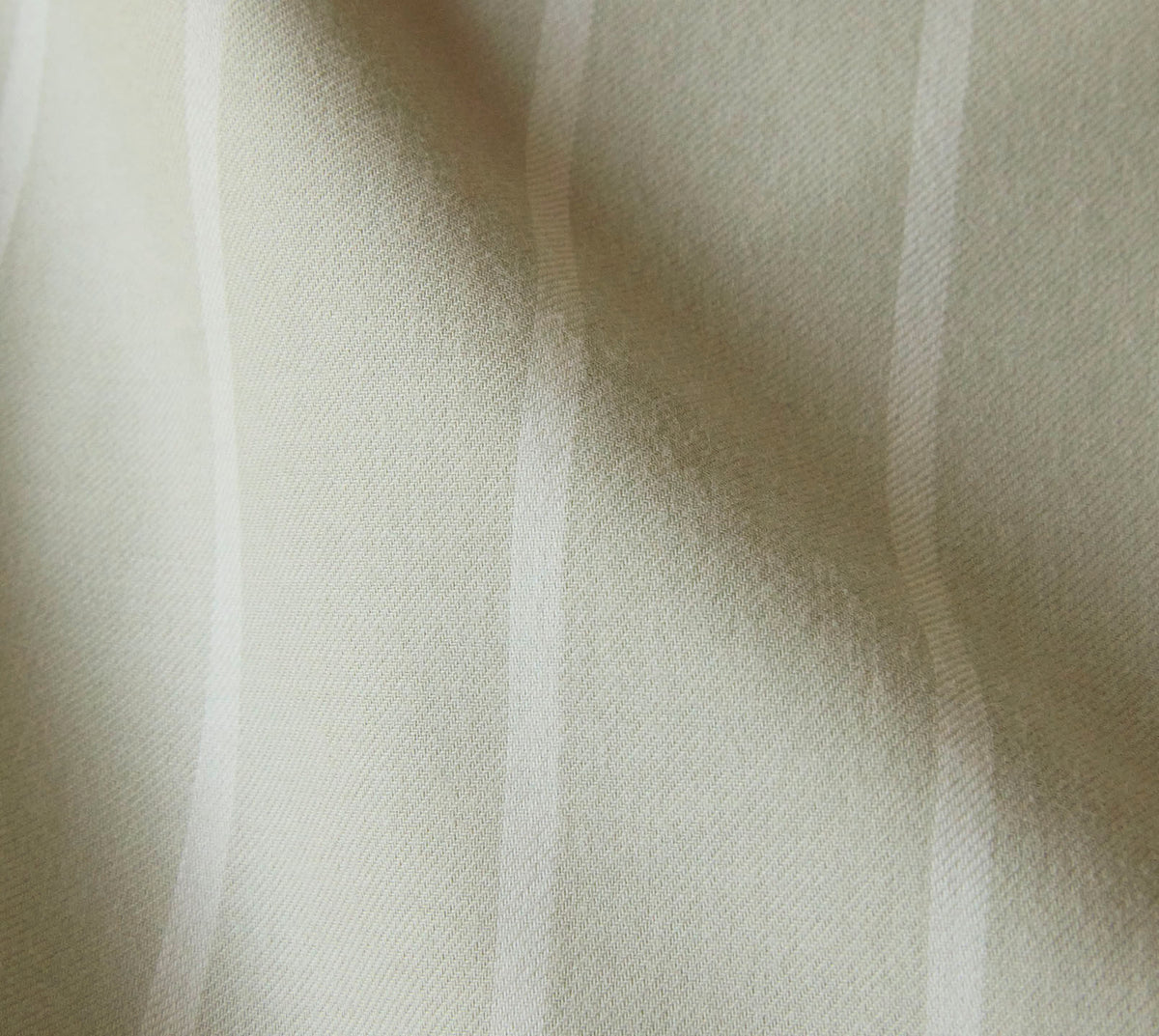 Softflanell Bettwäsche Winston in Pastellgrün Streifen Material #farbe_Winston Pastellgrün