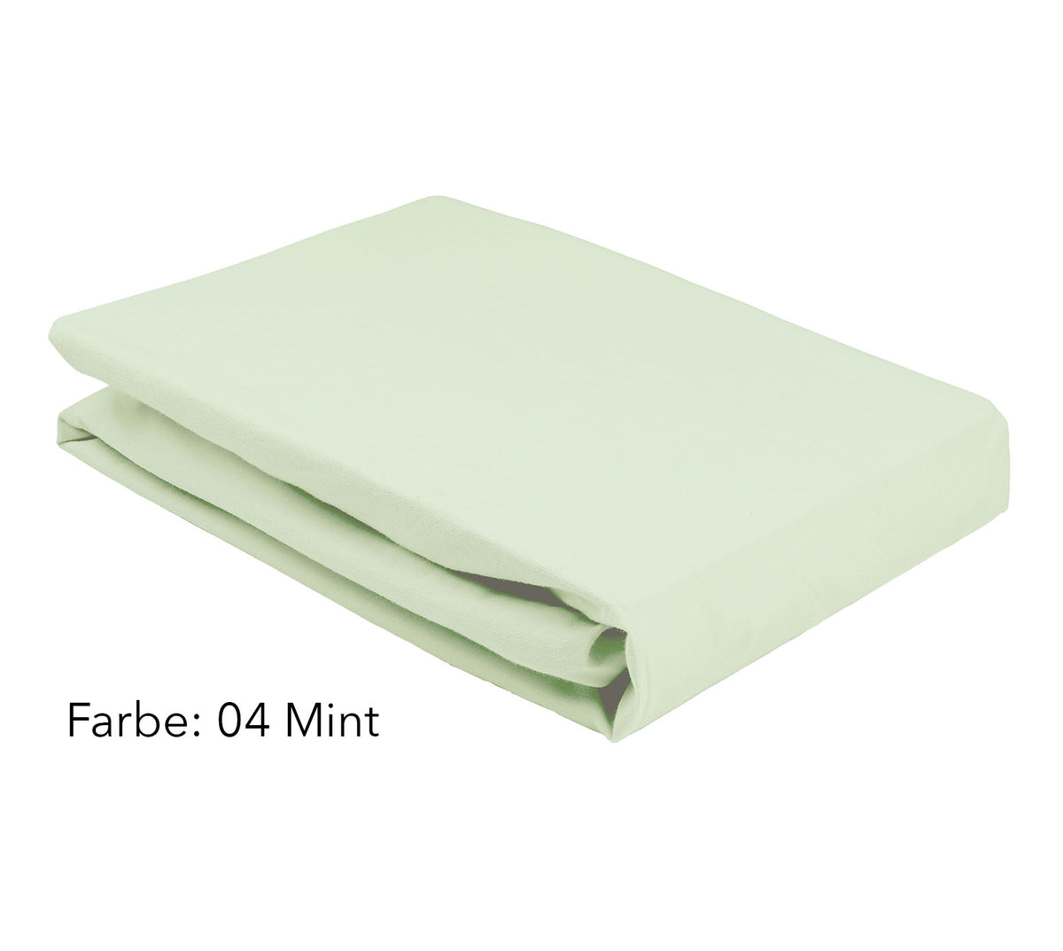 Jersey Spannbettlaken Farbe Hellgruen Mint alle Groessen #farbe_Mint #farbe_Mint