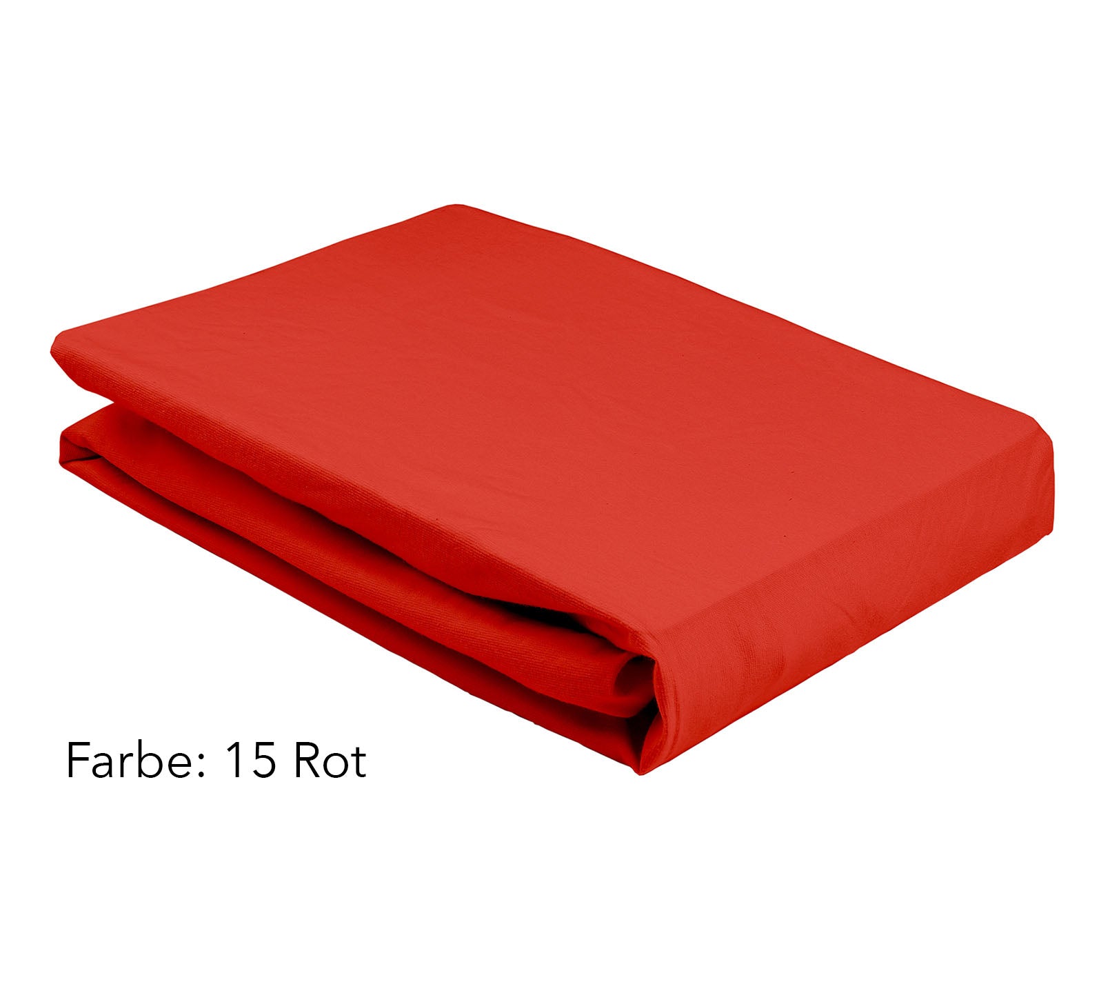 Jersey Spannbettlaken Farbe Rot Material Jersey #farbe_Softes Jersey Spannbettlaken Rot
