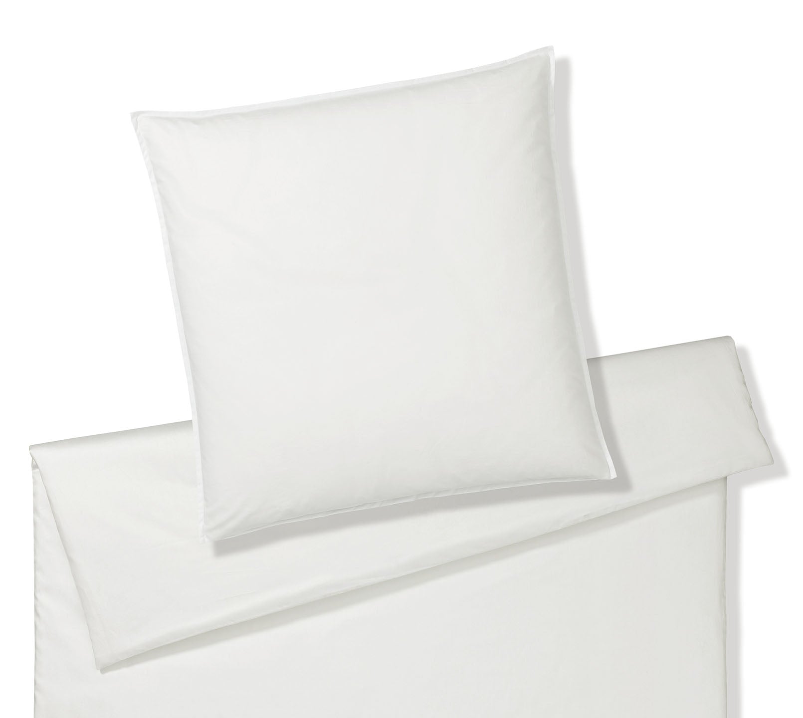 Washed Cotton Bettwaesche Crisp in Weiss Freisteller #farbe_Crisp Weiß