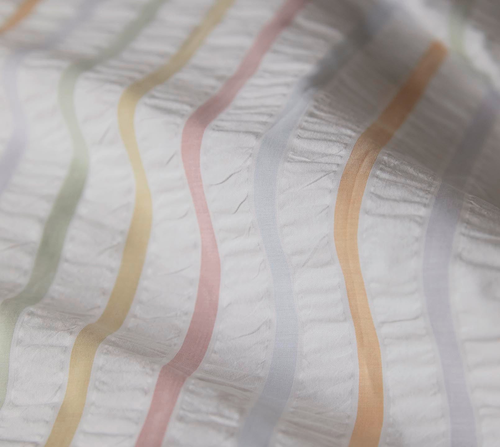 Web-Seersucker Bettwäsche Paula in Multi-Pastell Streifen Material #farbe_Paula Multi-Pastell