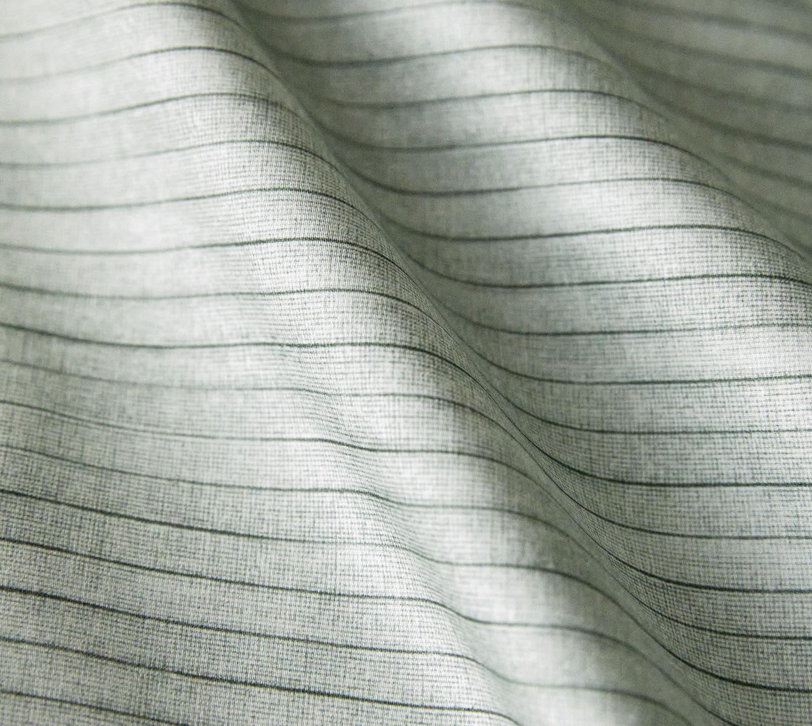 Bambus Satin Bettwäsche Chamber in Grün Streifen Material #farbe_Chamber Grün