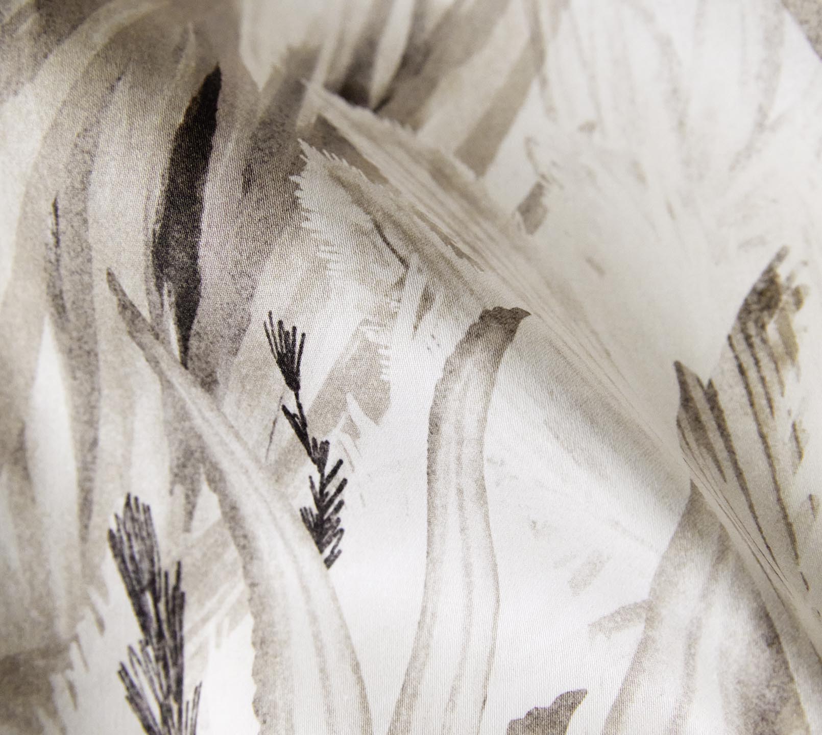 Bambus Satin Bettwäsche Monkeys in Natur Dschungel Affen Material #farbe_Monkeys Natur