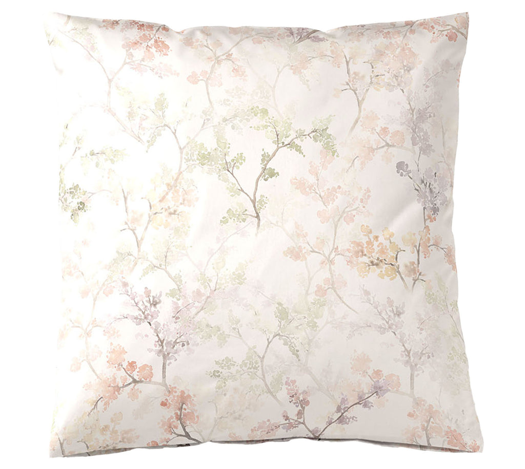 Bambus Satin Bettwäsche Symphony in Offwhite Freisteller Kissen #farbe_Offwhite