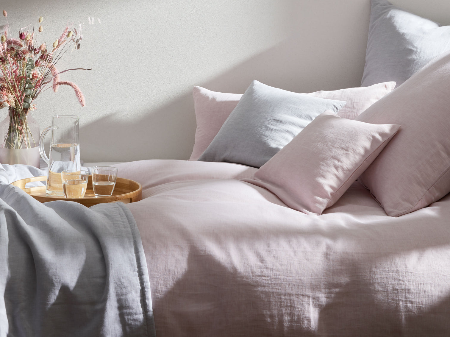 Leinen-Bettwäsche waschen: So geht´s