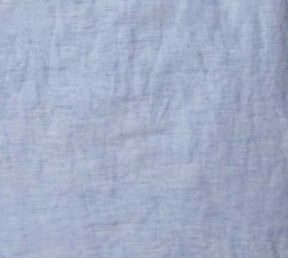 Halbleinen Betttuch in Bleu Detailansicht 