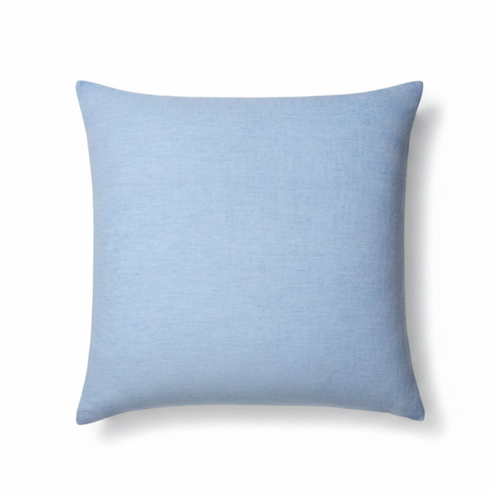 Halbleinen Kissen Breezee in Hellblau Freisteller #farbe_Breezee Hellblau