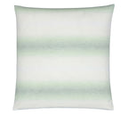 Halbleinen Bettwäsche Layer in Pastellgrün Farbverlauf Streifen Kissen #farbe_Pastellgrün
