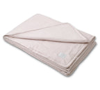 Halbleinen Bettwäsche Plaid Breezee in Rose Freisteller #farbe_Rose