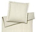  Jacquard Bettwäsche White House in Beige Streifen Freisteller #farbe_Natur