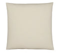 Jersey Bettwäsche Cord Jersey in Wollweiß Uni-Struktur Kissen #farbe_Wollweiß