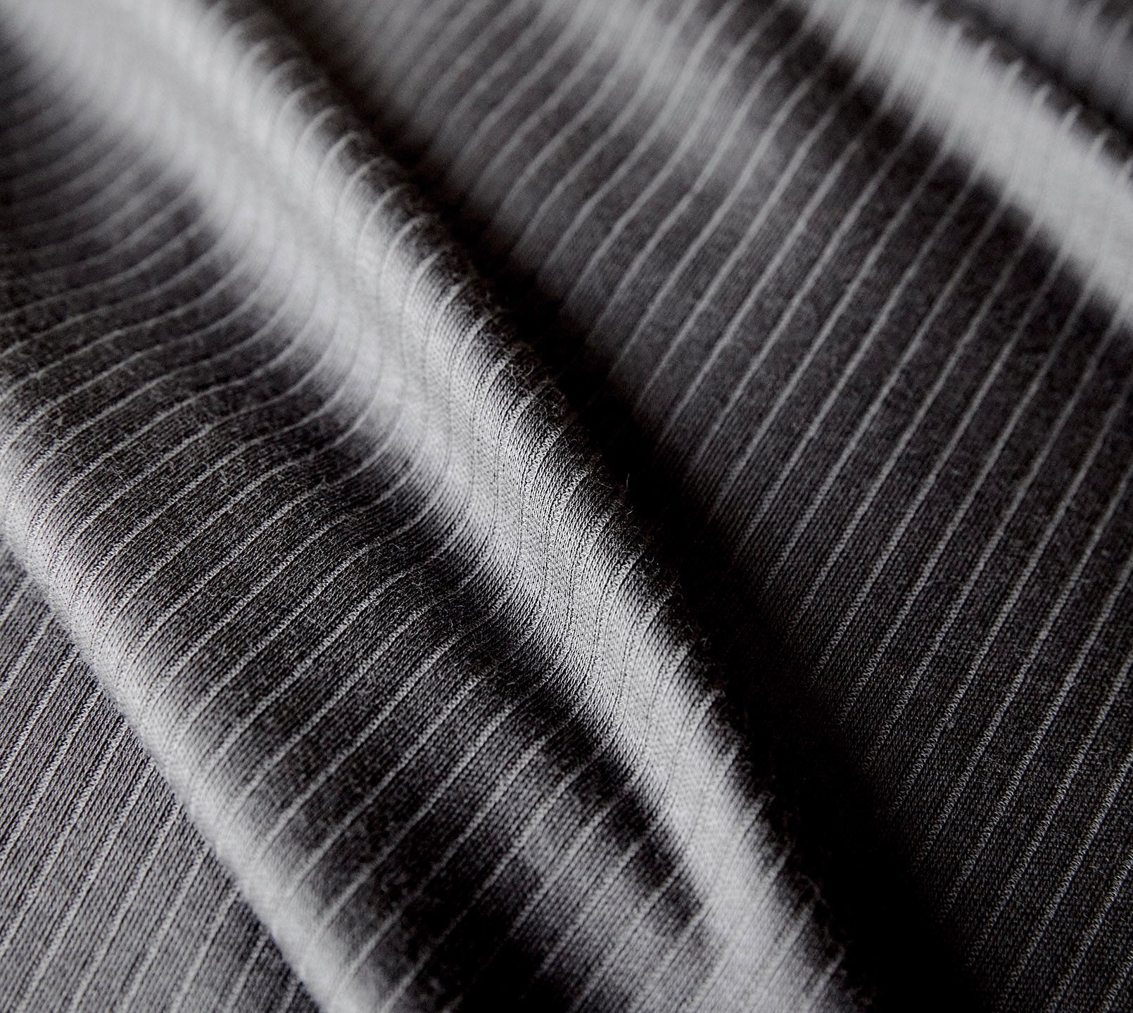 Jersey Bettwäsche Cord Jersey in Anthrazit Uni-Struktur Material #farbe_Cord Jersey Anthrazit