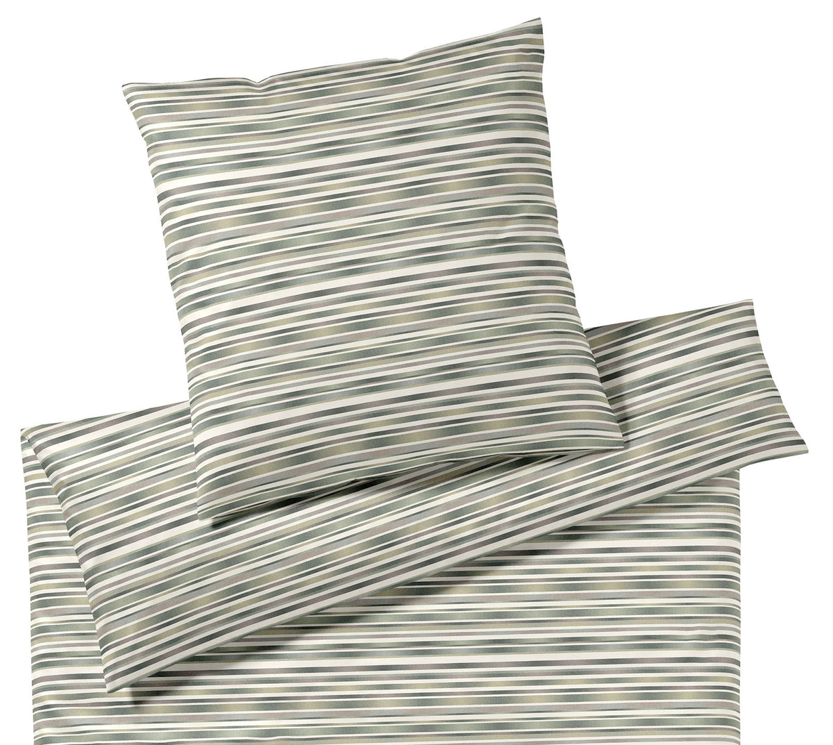 Jersey Bettwäsche Desire in Grün-Sand Material Freisteller #farbe_Desire Grün-Sand