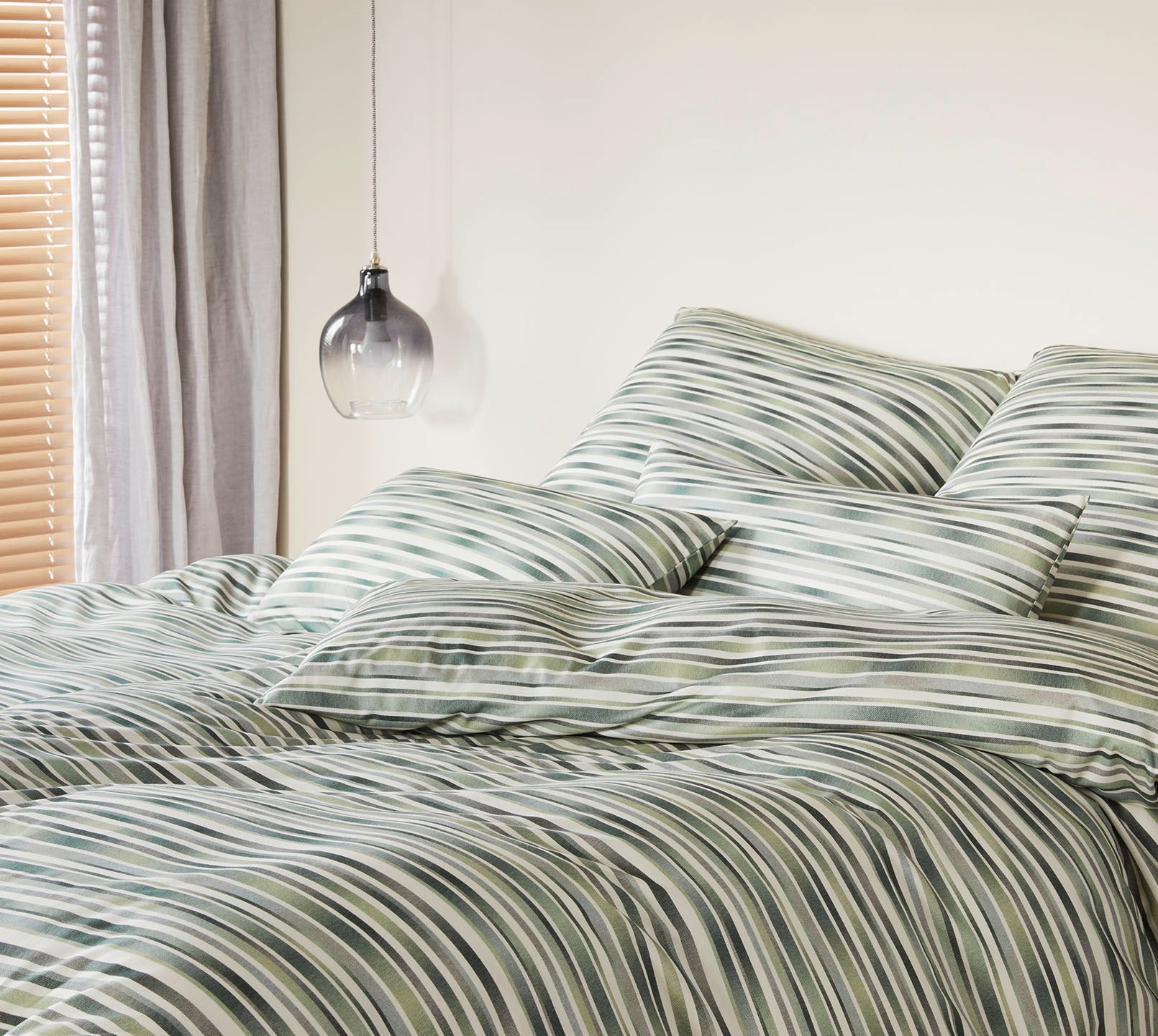 Jersey Bettwäsche Desire in Grün-Sand Material Schlafzimmer #farbe_Desire Grün-Sand