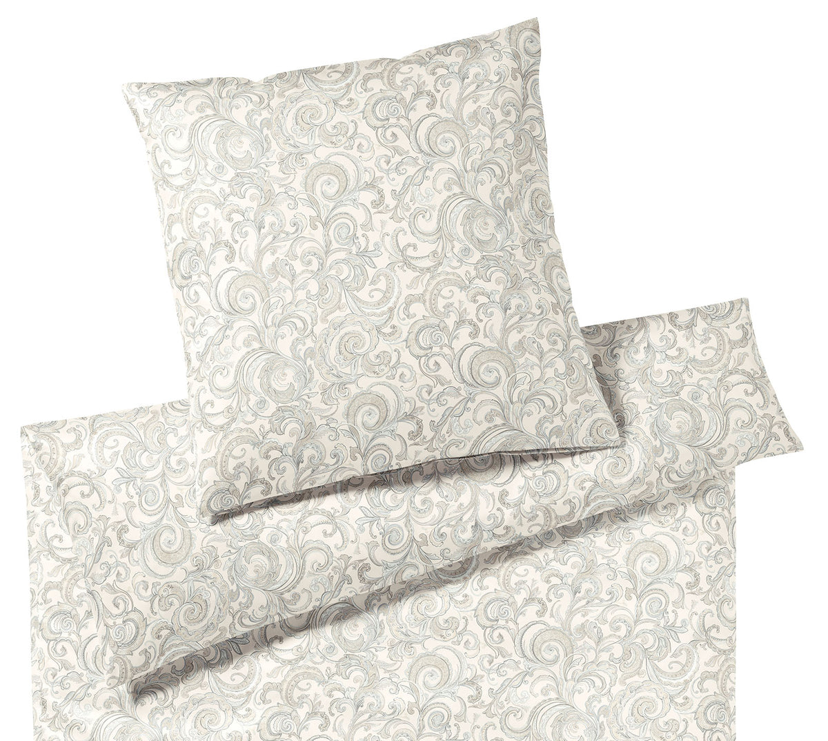 Jersey Bettwäsche Grace in Natur Paisley Freisteller #farbe_Grace Natur