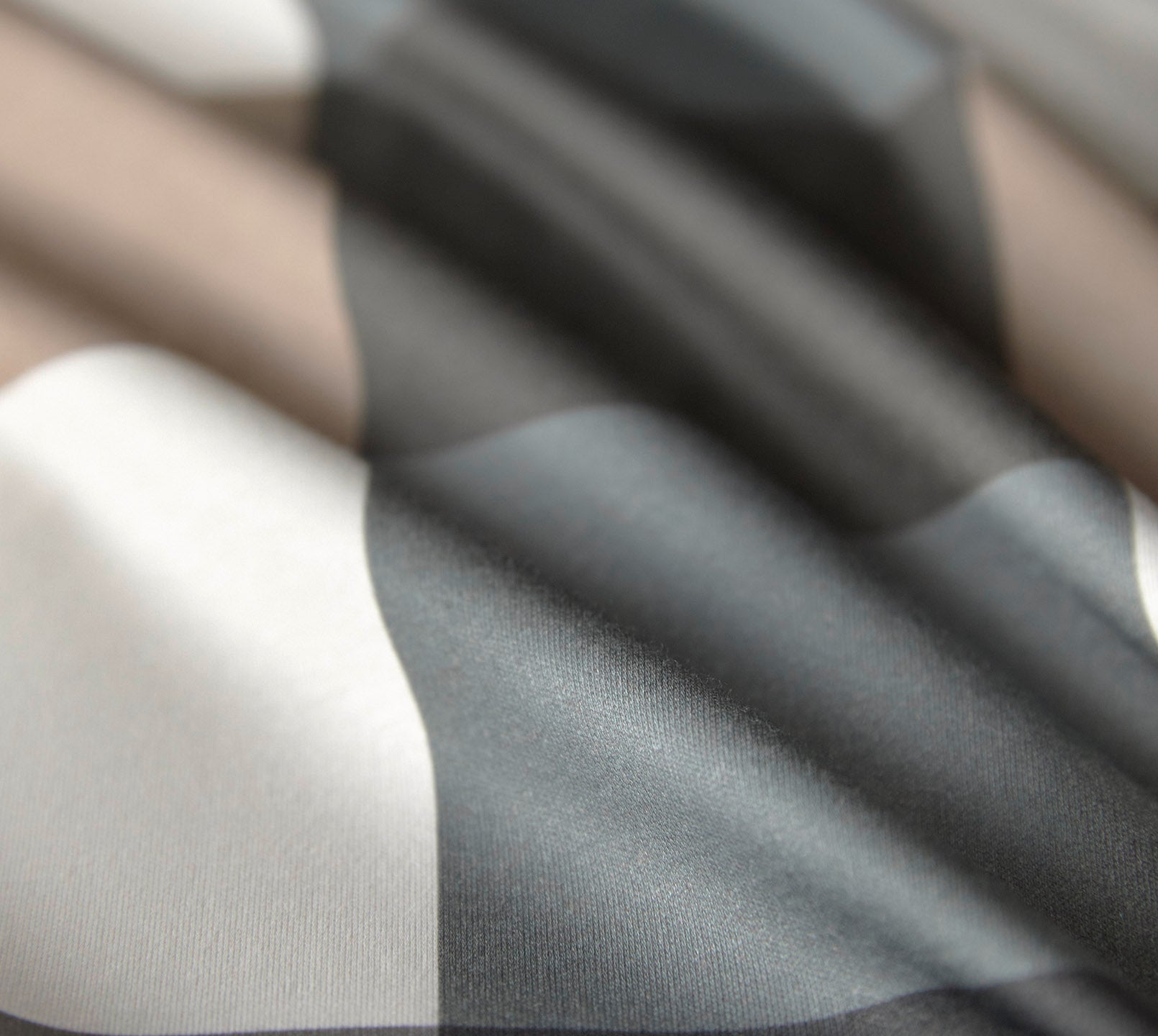 Jersey Bettwäsche Kuschel Karo in Multi Natur Karo Material #farbe_Kuschel Karo Multi Natur