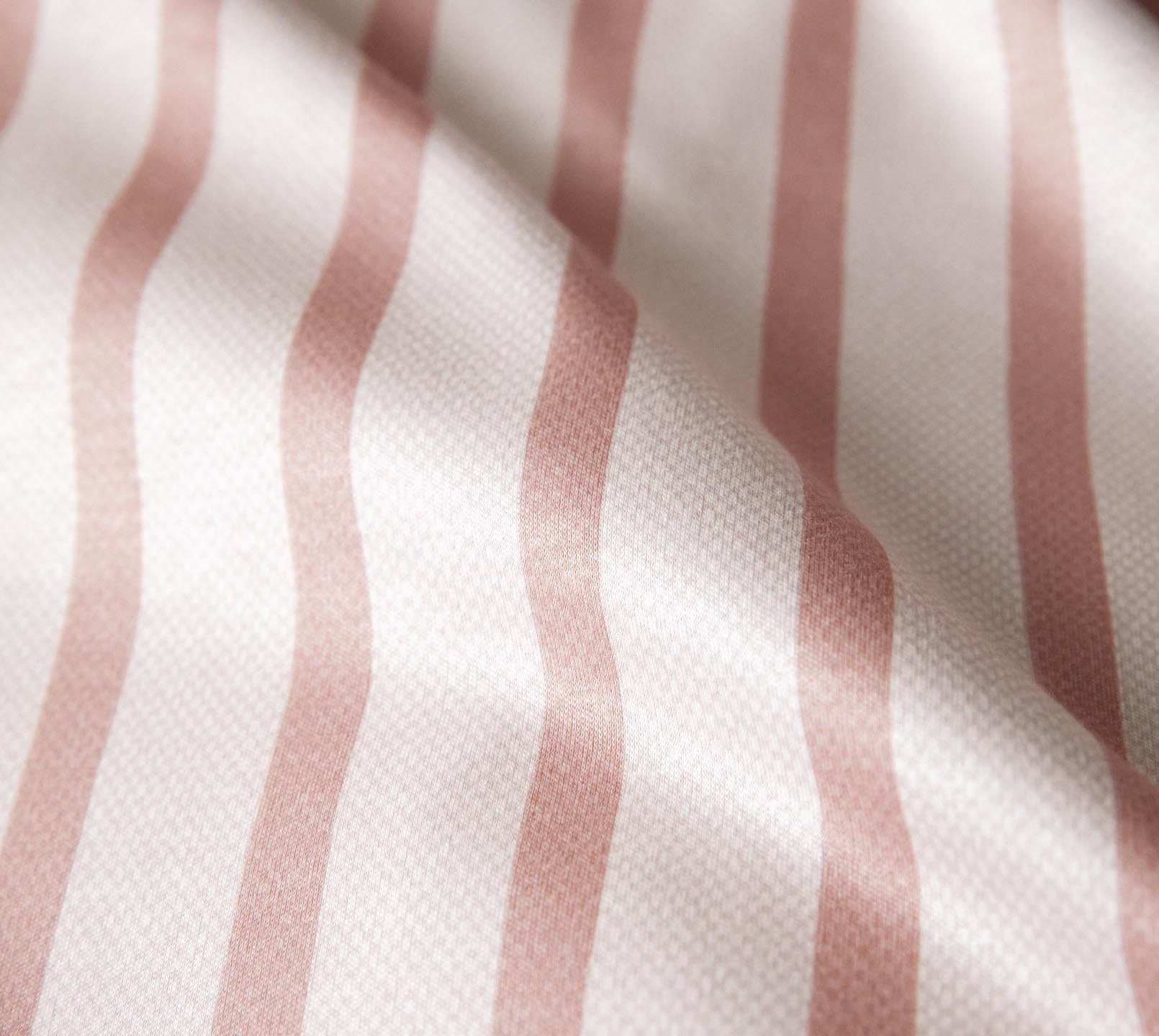 Jersey Bettwäsche Naturally Jersey in Koralle Streifen Material #farbe_Naturally Koralle