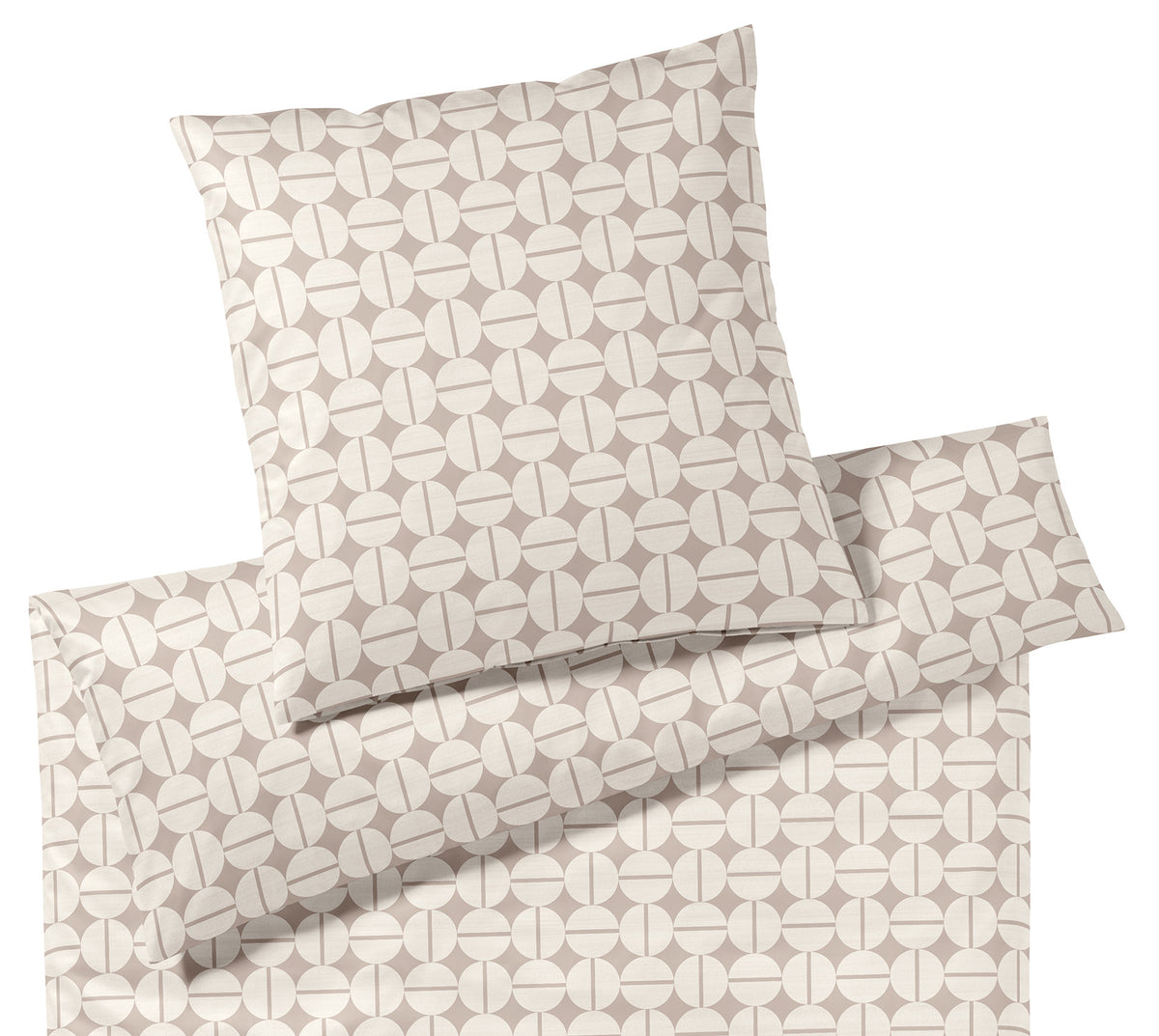 Jersey Bettwäsche Soho Jersey in Sand Kuller Freisteller #farbe_Soho Jersey Sand