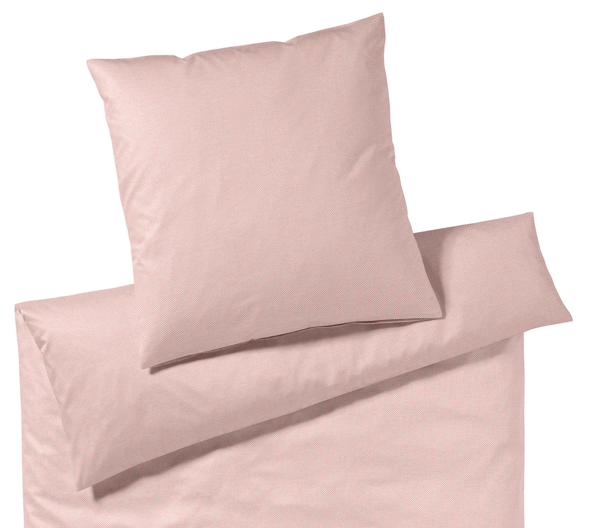 Jersey Bettwäsche Twine Jersey in Koralle Grafik Karo Freisteller #farbe_Twine Koralle