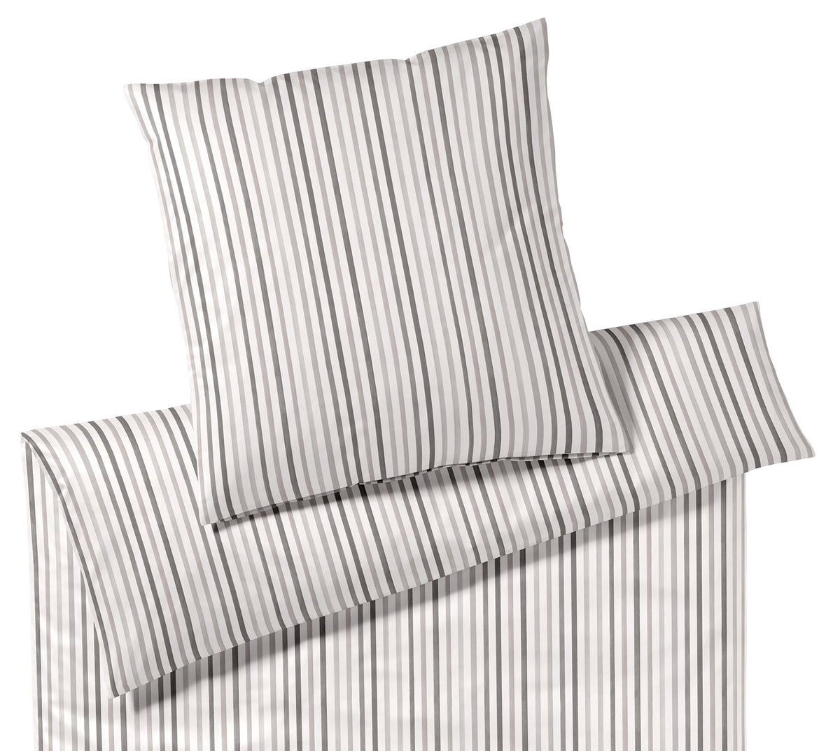 Jersey Bettwäsche Waterstripe in Natur Streifen Freisteller #farbe_Waterstripe Natur