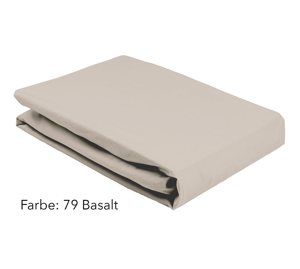 Jersey Spannbettlaken Boxspringbett Farbe Basalt #farbe_Basalt